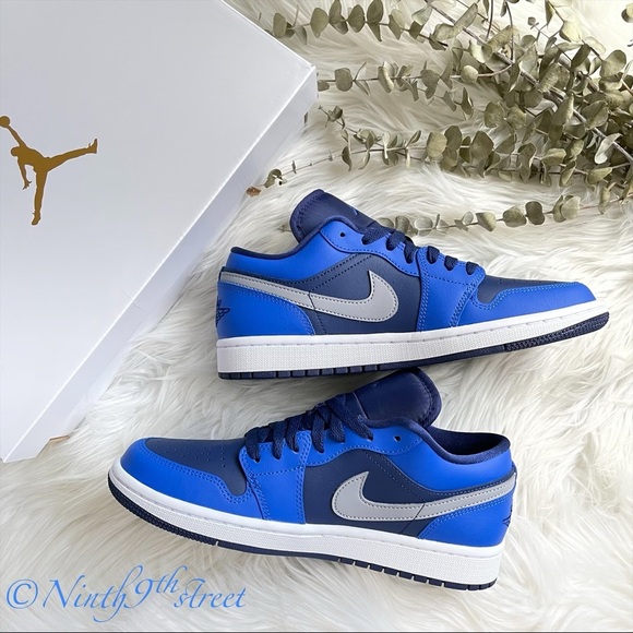 Nike Jordan 1 Low Blue Game Royal PRICE FIRM - Picture 8 of 15